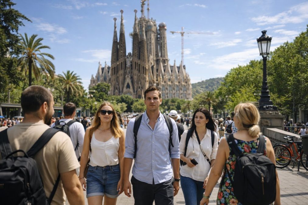 Променад у Саграде Фамилии