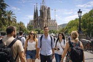 Променад у Саграде Фамилии